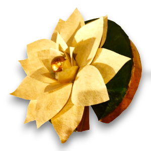 Flor de Loto Lampara de mesa