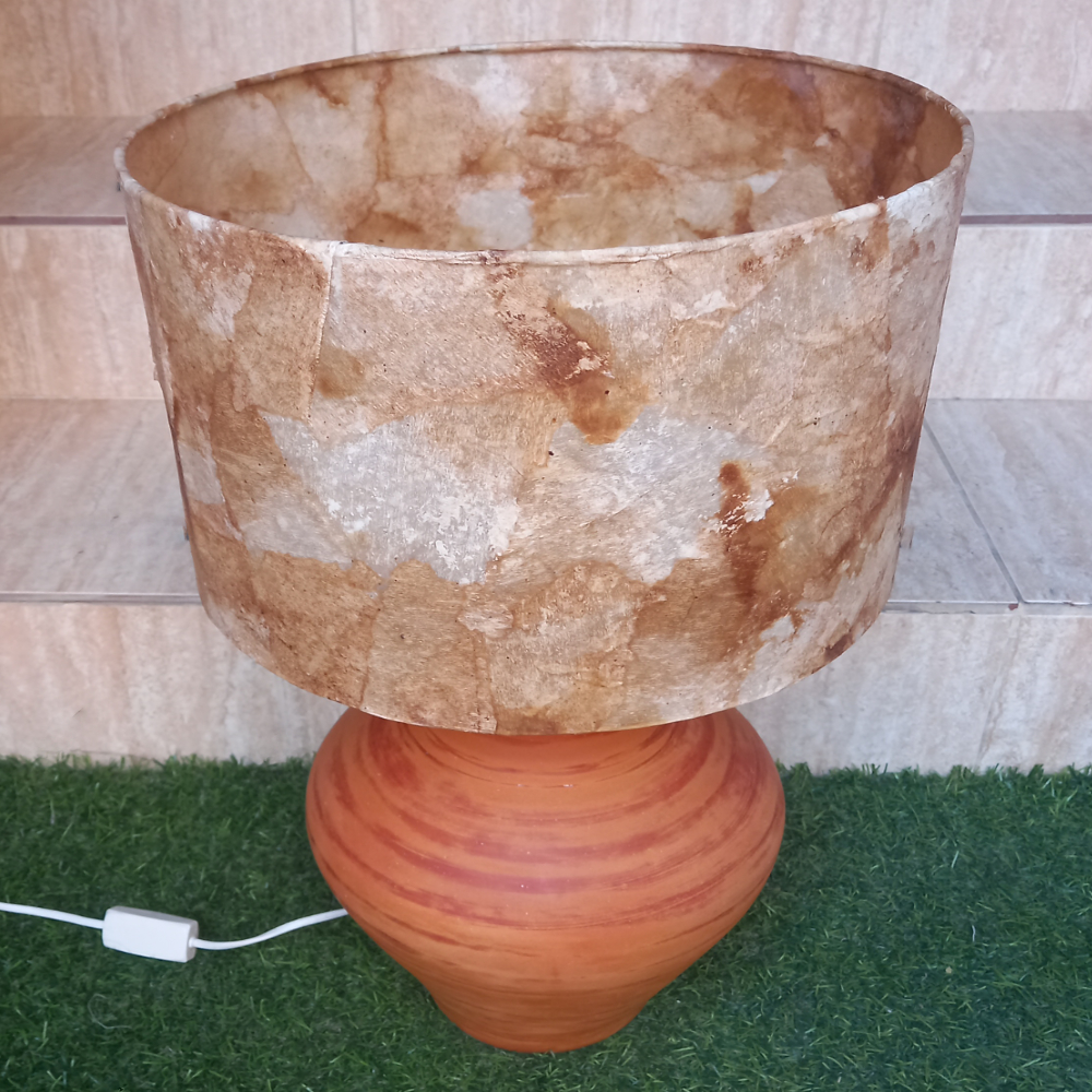 Lampara de mesa de Café y Ceramica