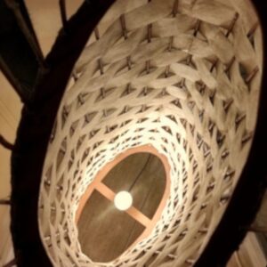 Lámpara de pie: "Tantra ovalada" - Imagen 3