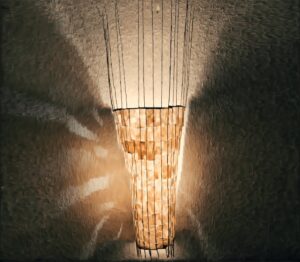 Lámpara de pared:"Abrazo tántrico" - Imagen 4