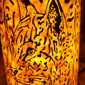 Lámpara de mesa: "Lince Ibérico" - Imagen 5