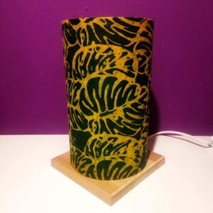 Lámpara de mesa: "Monstera verde" - Imagen 3