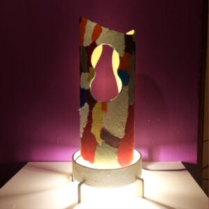 Lámpara de mesa: "Sinfonía de color" (pequeña) - Imagen 2