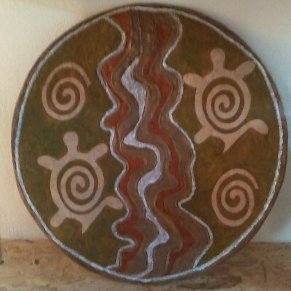 Ritmi della Terra Piatto Decorativo