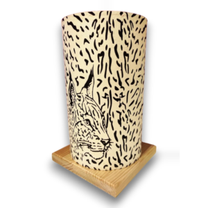Lámpara de mesa: "Lince Ibérico"